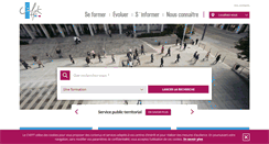Desktop Screenshot of cnfpt.fr